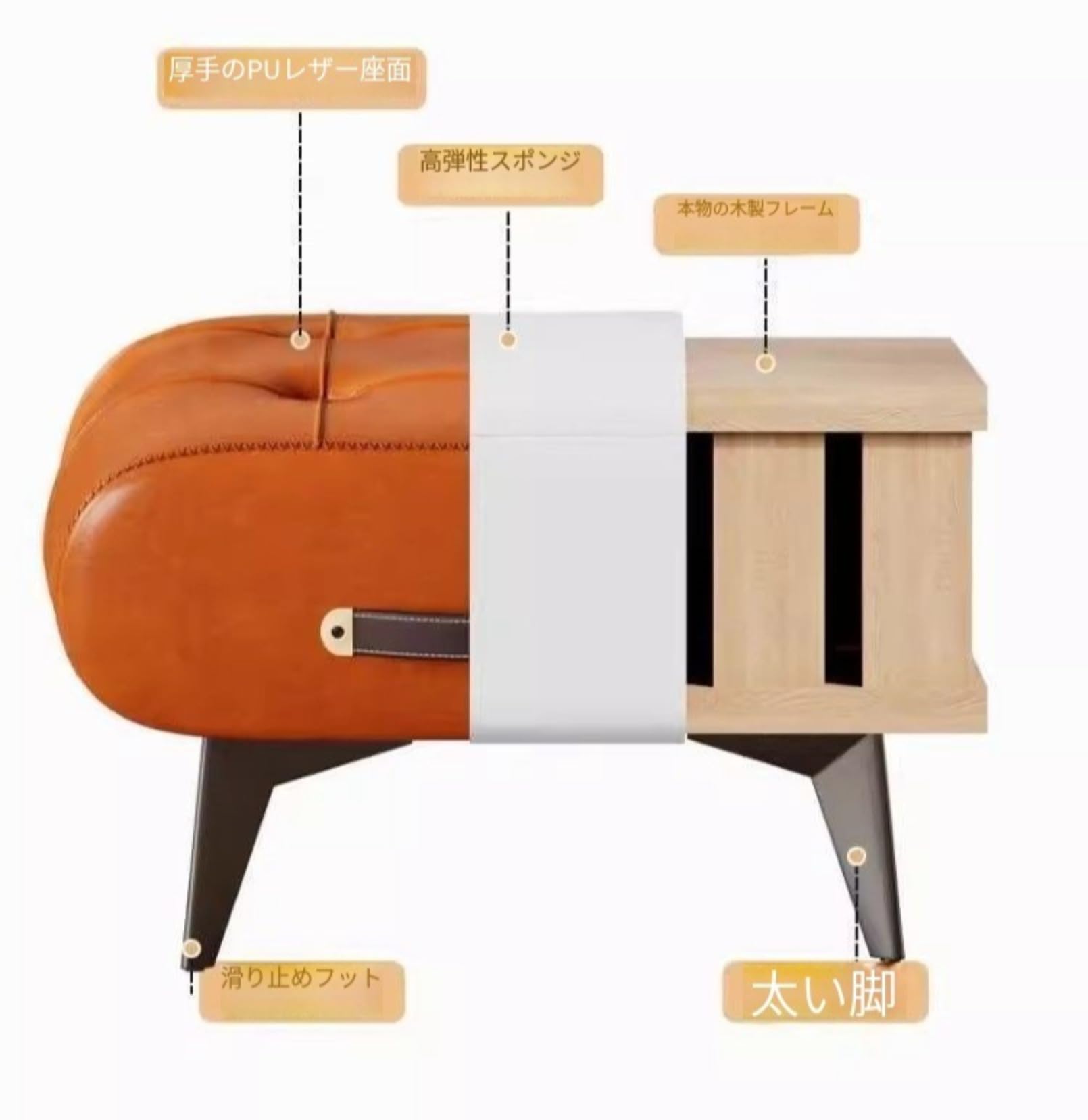 コンパクトリビングスツール Amazon.co.jp: Zitixo ミニマルスツール 小型チェア 多機能玄関/寝室